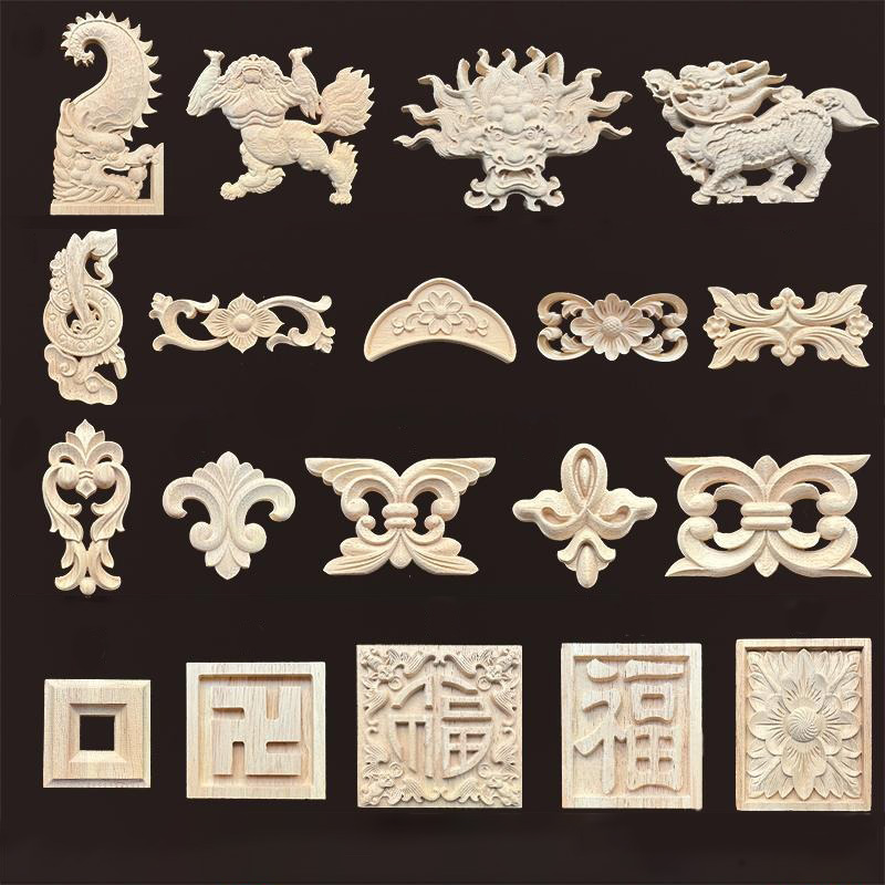 Vintage Toy Collector - Ejderha ve Aslan Figürlü Vintage Ahşap