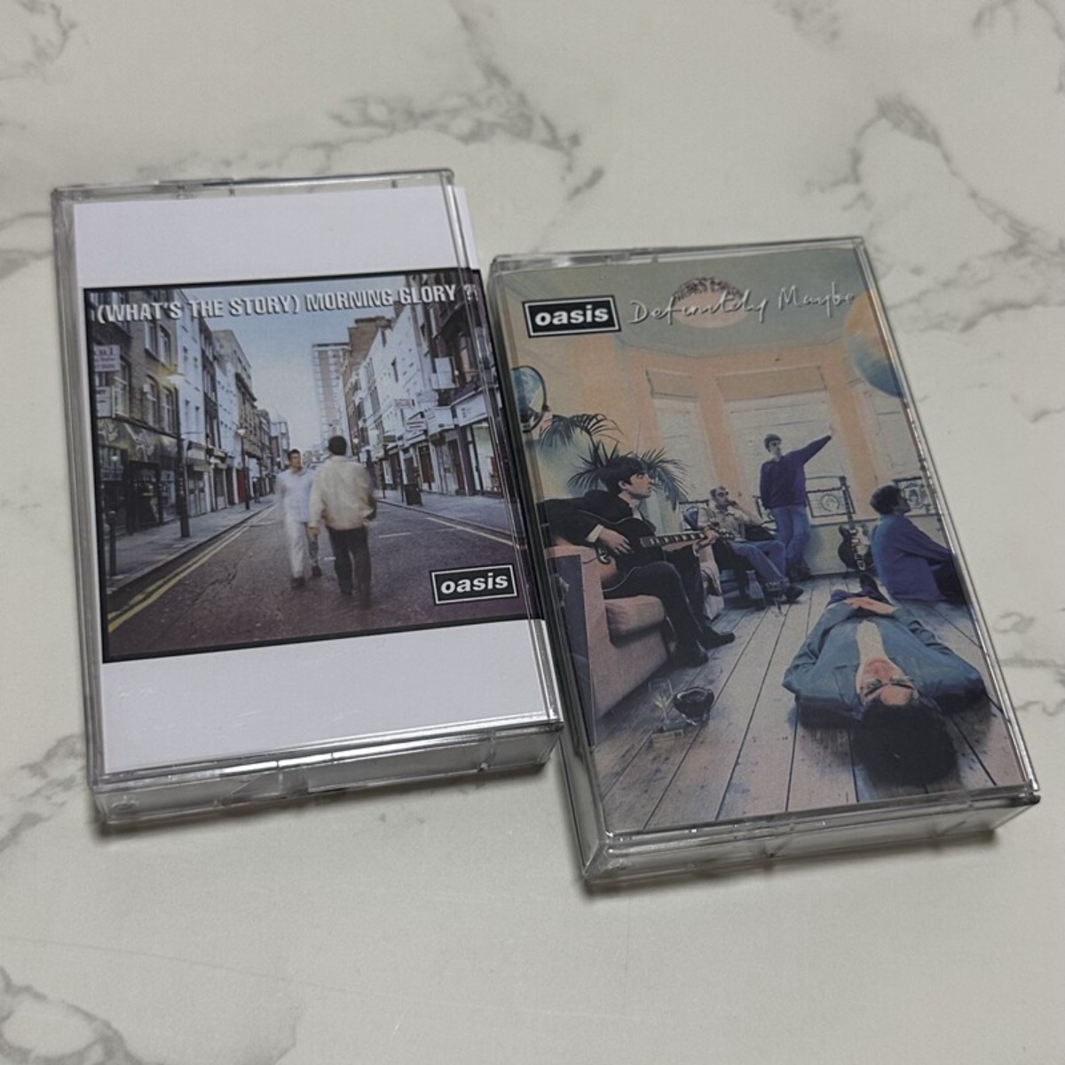 Vintage Collection - Oasis İngiliz Rock Grubu Kasetleri Şarkı
