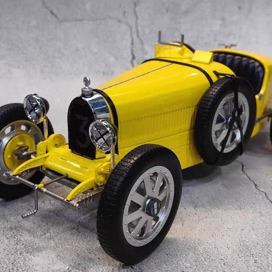 Vintage Collectible Cars - NOREV 1/12 Bugatti T35 Cabrio Klasik