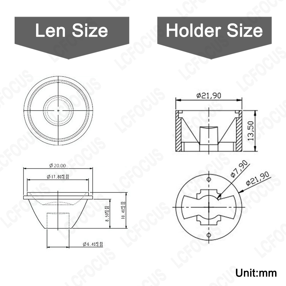 10 adet 1W 3W 5W LED lens lens - Darkroom Enlarger Lens incelemesi ve fiyatı