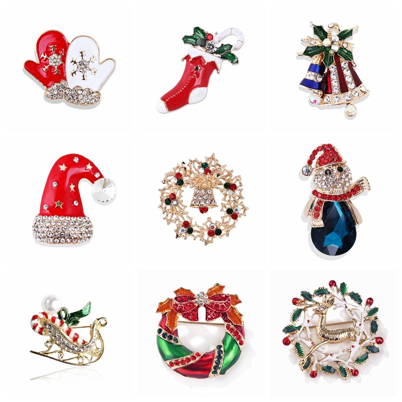 Vintage Rhinestone Noel Broş K - Collectible Vintage Brooches incelemesi ve fiyatı