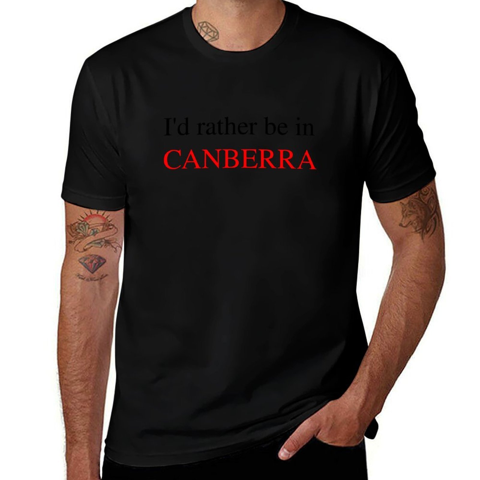 I'd rather be in CANBERRA t-sh - Canberra Vintage & Collectible Centre Reviews incelemesi ve fiyatı