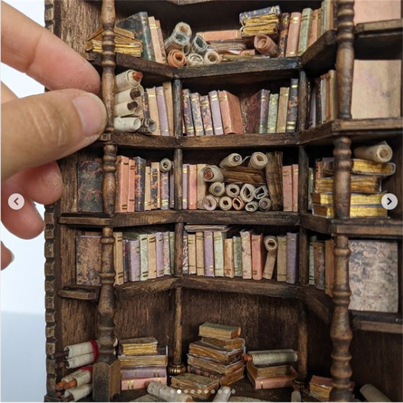 Minyatür Kitaplık Kitaplık Dek - Vintage And Collectible Books incelemesi ve fiyatı
