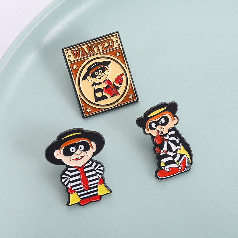 Vintage Hamburglar Emaye Pin S - Collectible Vintage Brooches incelemesi ve fiyatı