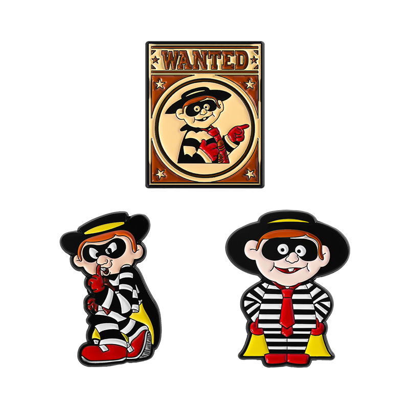 Vintage Hamburglar Emaye Pin S - Collectible Vintage Brooches incelemesi ve fiyatı
